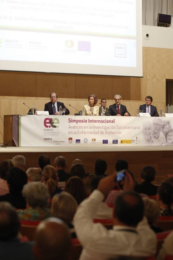 La reina Doña Sofía inaugura en Salamanca el III Simposio Internacional de Alzheimer (2/2)