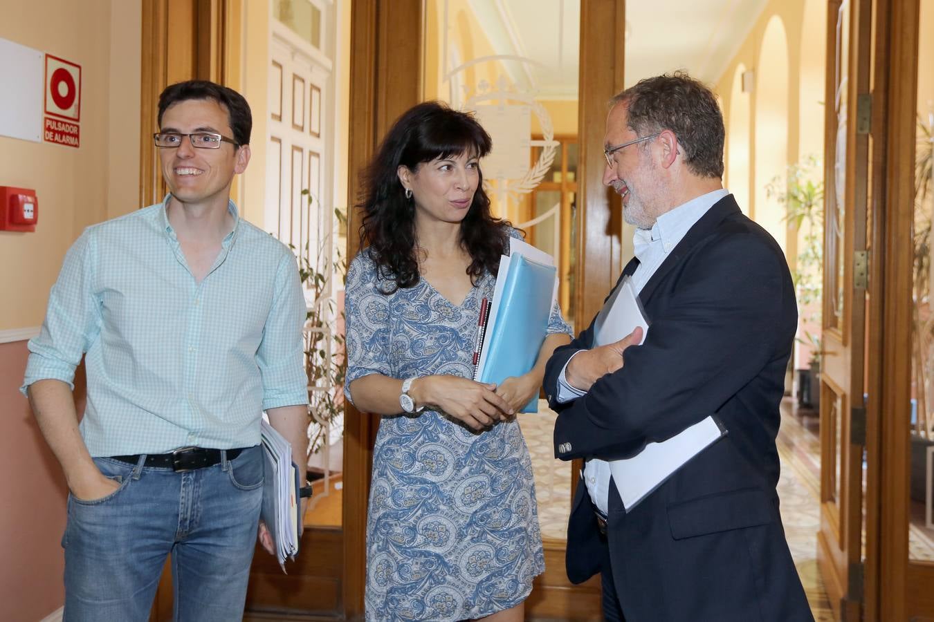 Reunión del PSOE y Valladolid Toma la Palabra