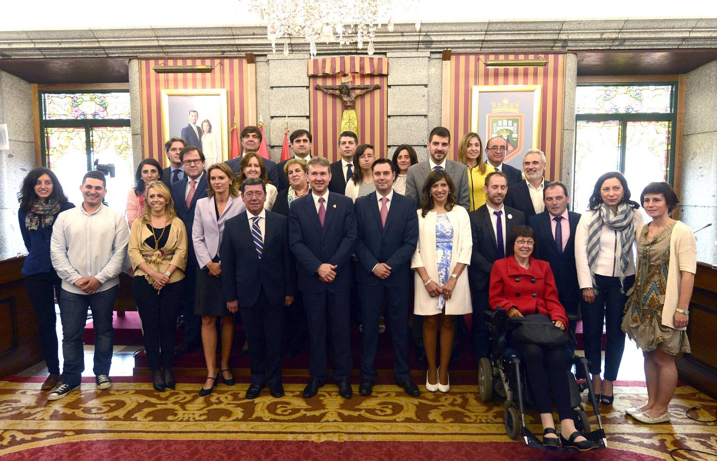 Toma de posesión de Javier Lacalle como alcalde de Burgos