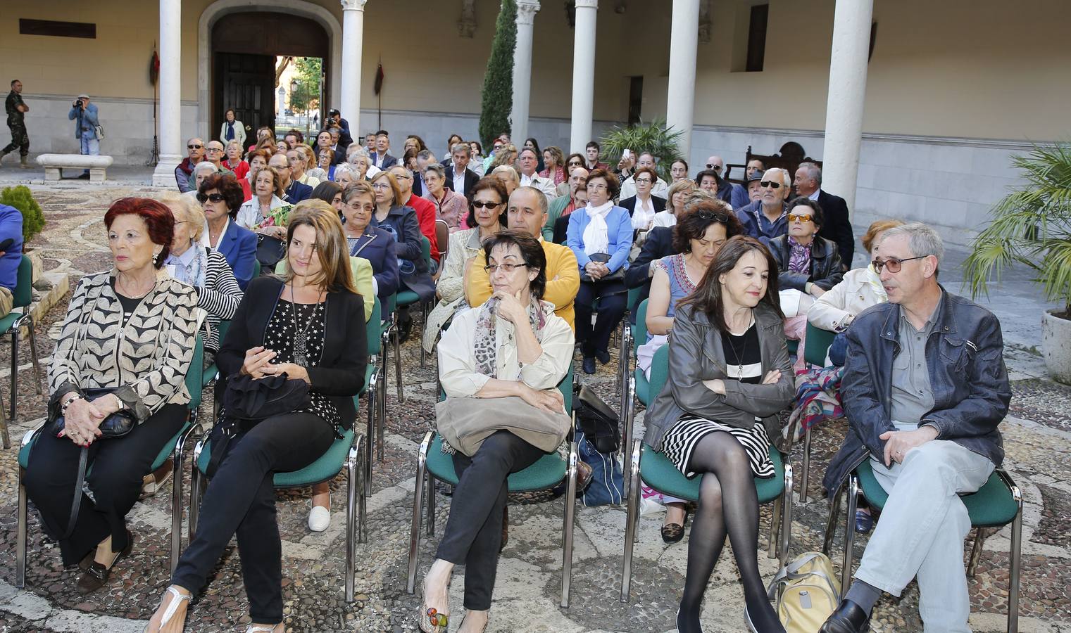 Francisco Rico, en el Aula de Cultura de El Norte de Castilla