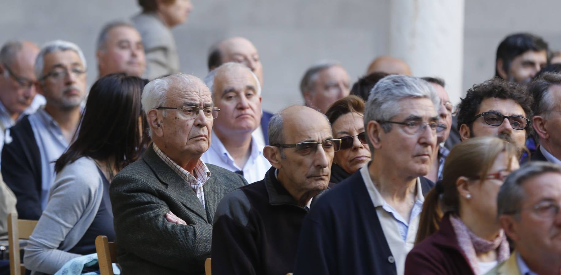Francisco Rico, en el Aula de Cultura de El Norte de Castilla