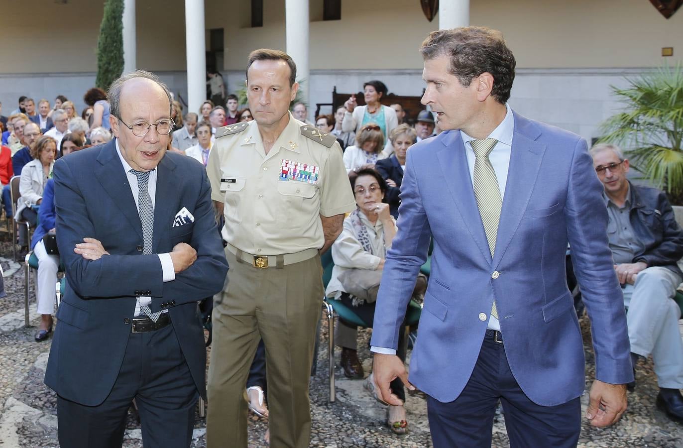 Francisco Rico, en el Aula de Cultura de El Norte de Castilla