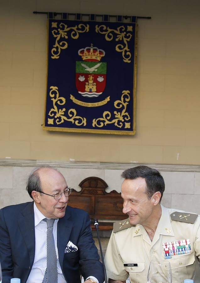 Francisco Rico, en el Aula de Cultura de El Norte de Castilla