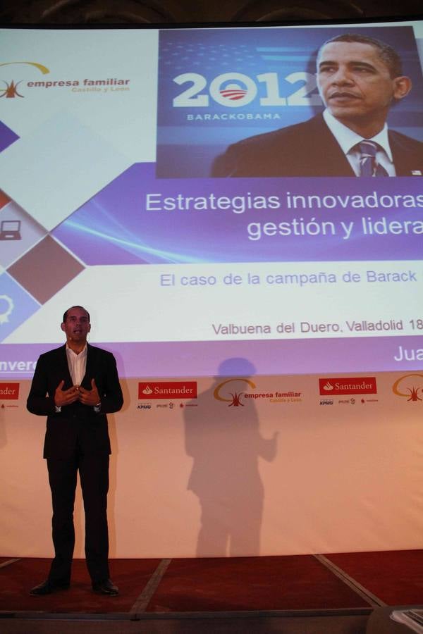 La ministra de Fomento inaugura el II Congreso Regional de la Empresa Familiar en Valbuena de Duero (Valladolid)