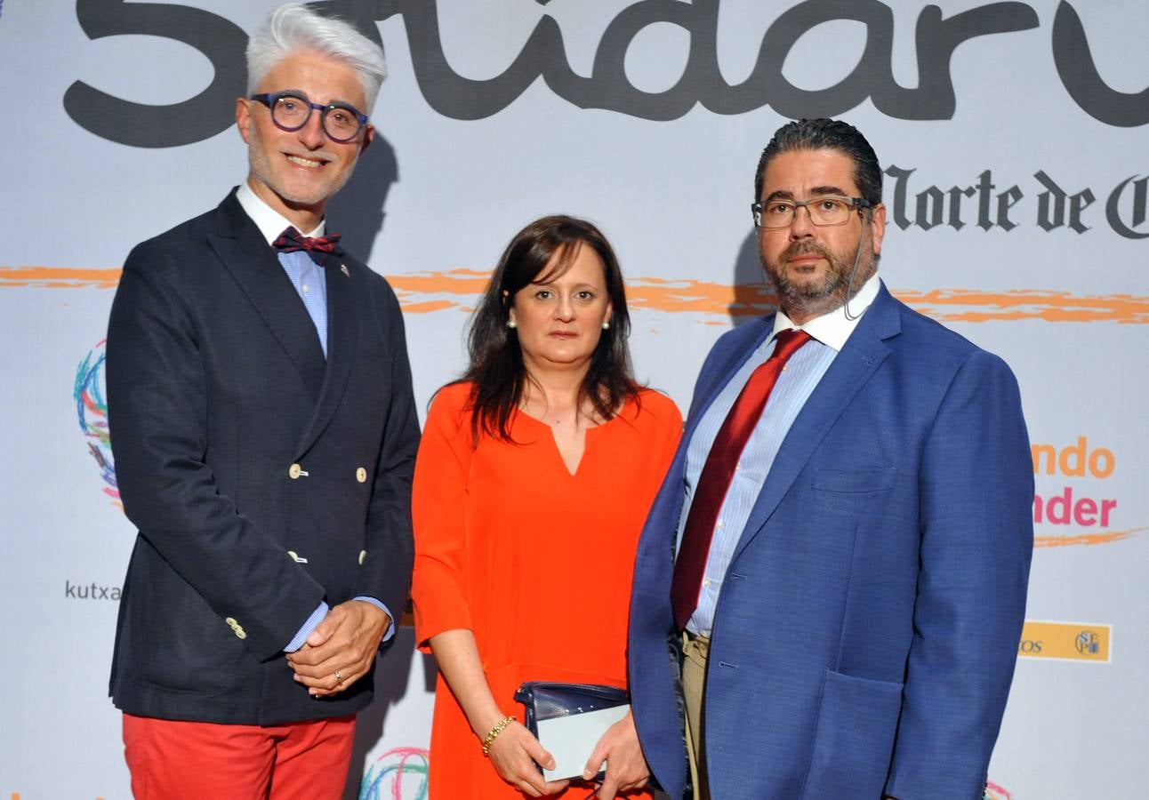 Invitados de los IV Premios Solidarios Kutxabank de El Norte de Castilla