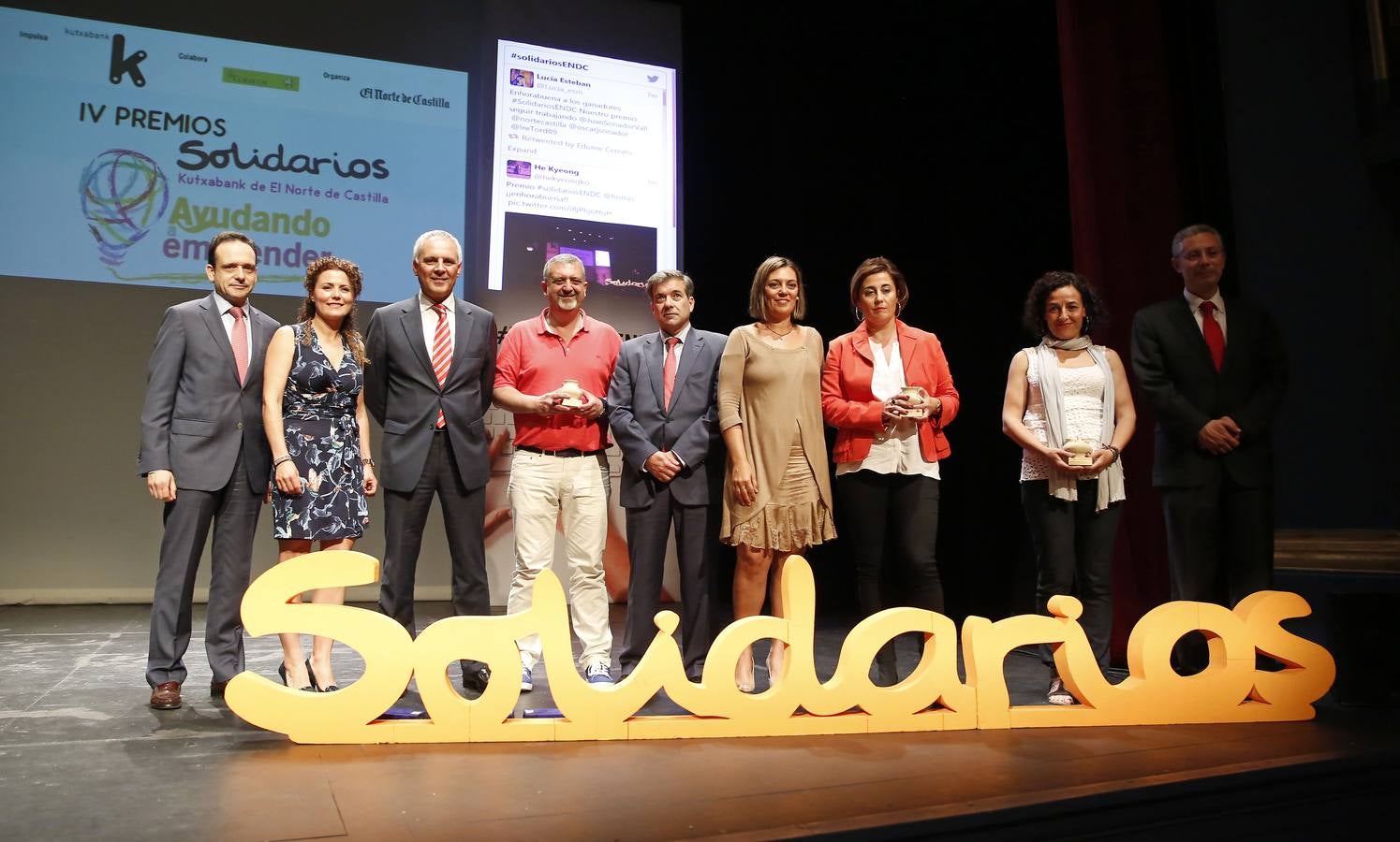 Entrega de los IV Premios Solidarios Kutxabank de El Norte de Castilla