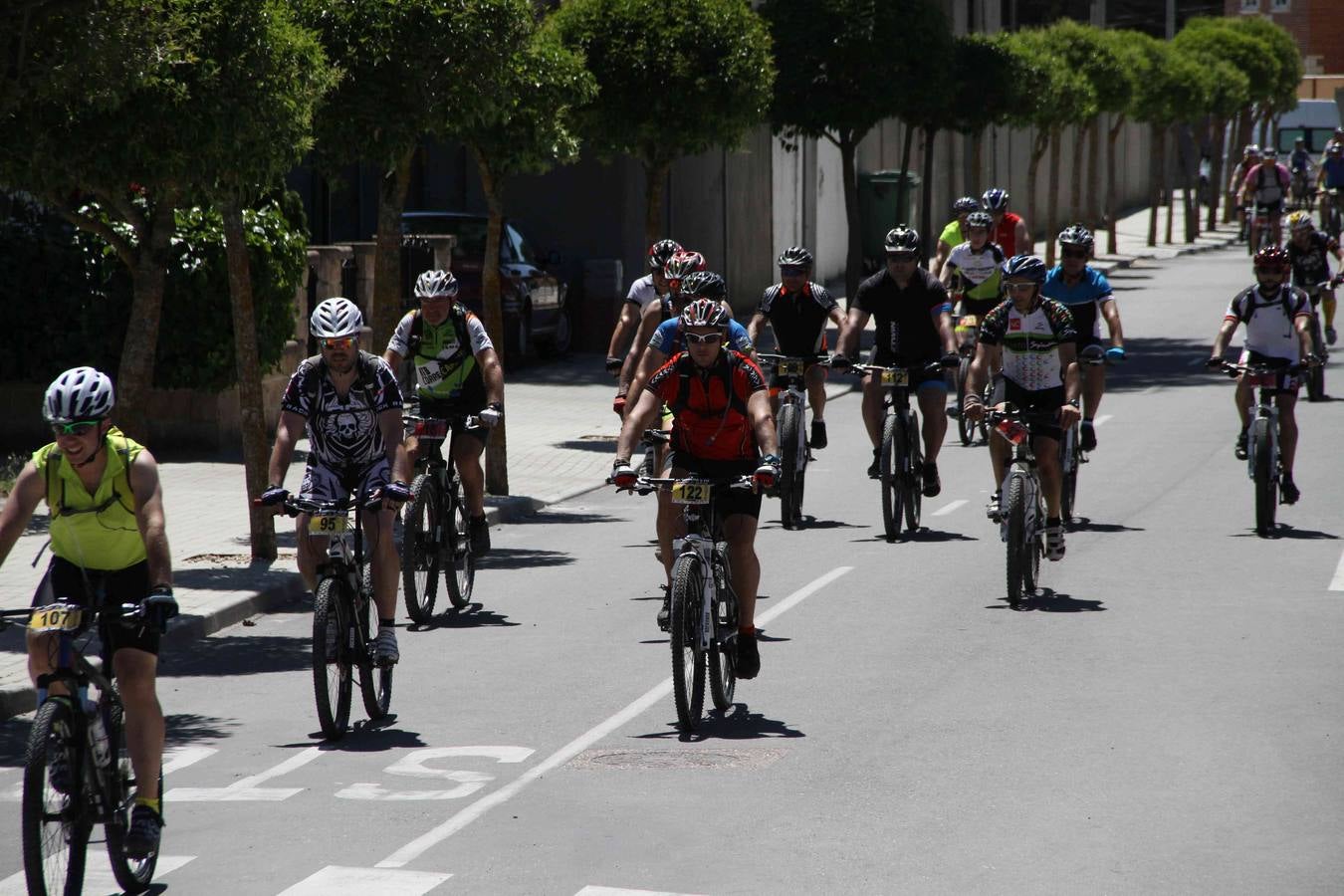 Prueba de BTT en Peñafiel &#039;Duero a Fuego&#039;