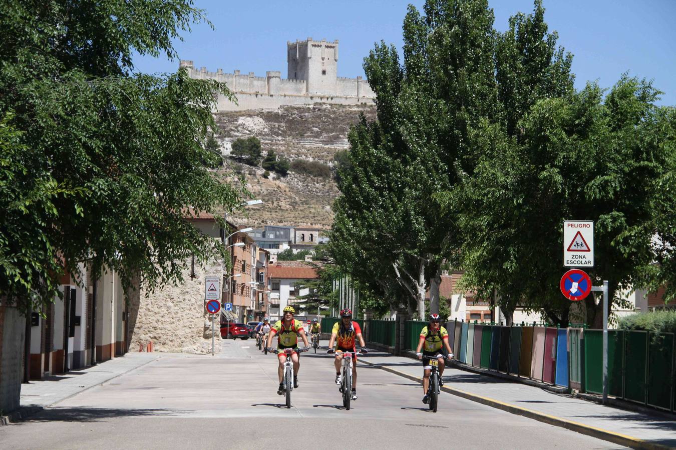 Prueba de BTT en Peñafiel &#039;Duero a Fuego&#039;