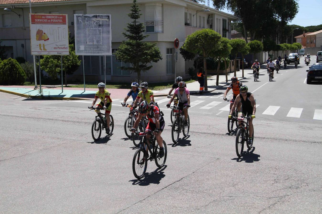 Prueba de BTT en Peñafiel &#039;Duero a Fuego&#039;