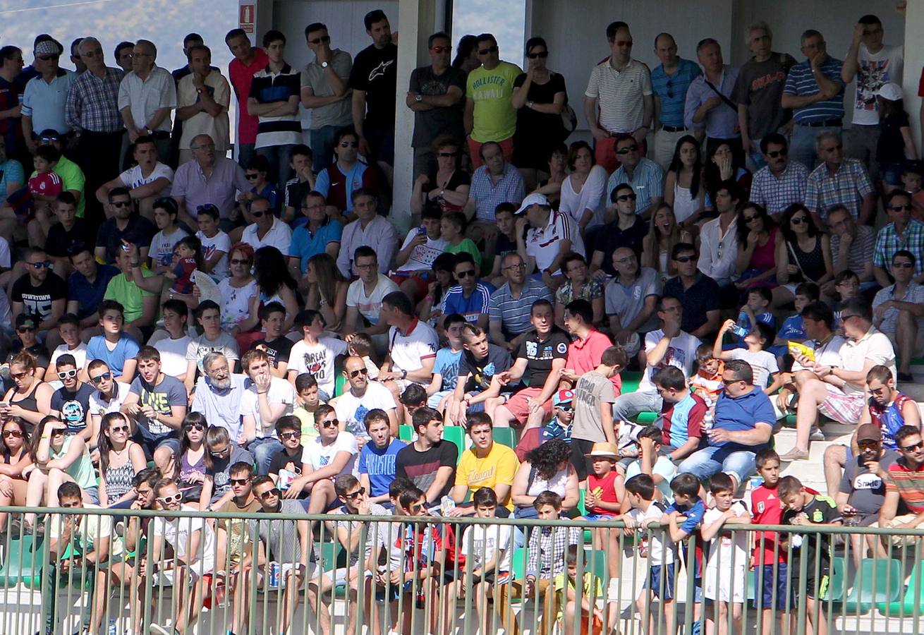 Ambiente en el partido entre la Gimnástica Segoviana y el Algeciras