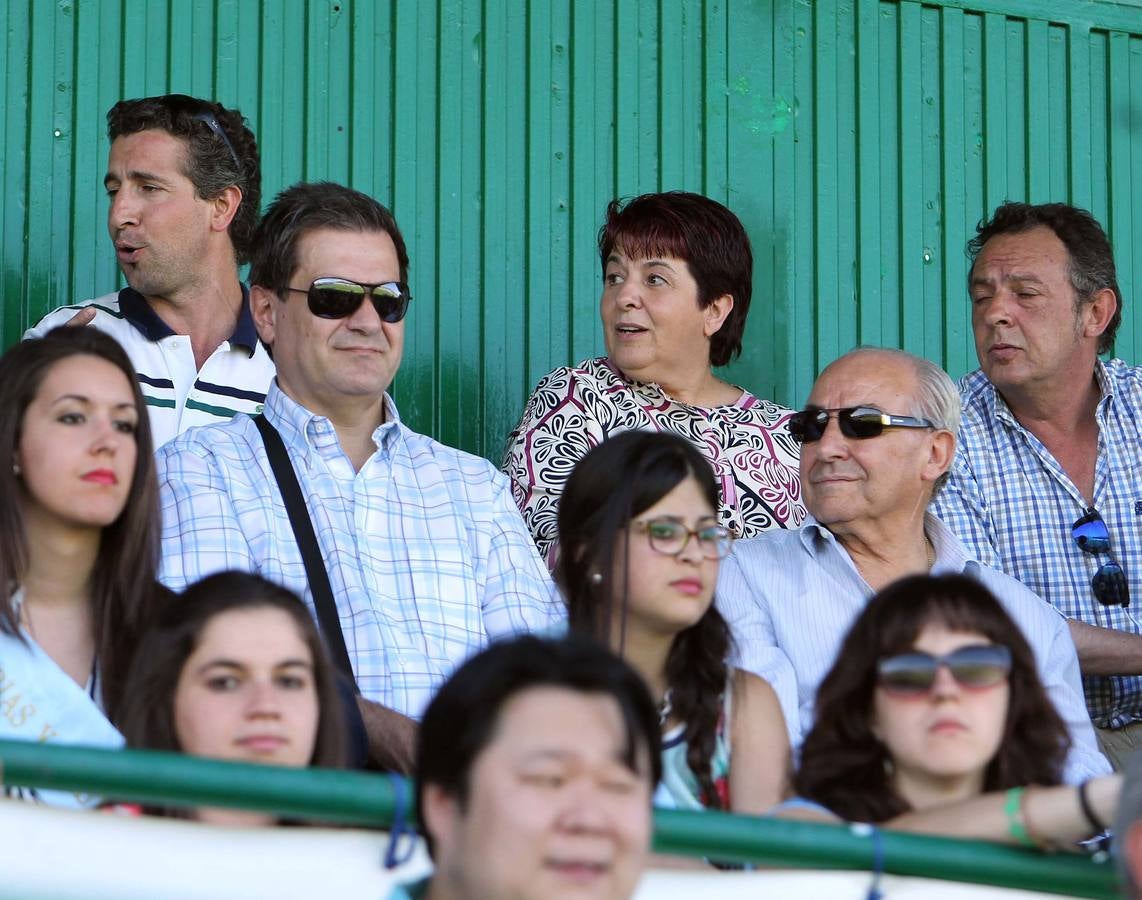 Ambiente en el partido entre la Gimnástica Segoviana y el Algeciras