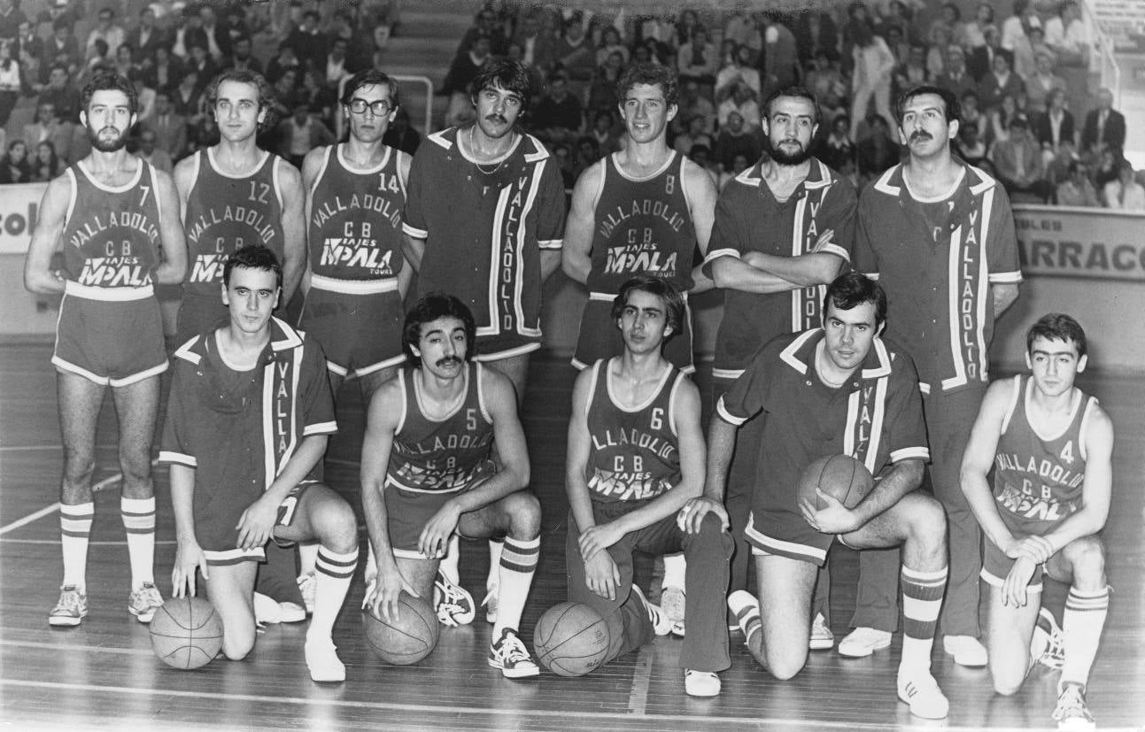 1978. Equipo de Baloncesto de Valladolid Impala-Miñón.