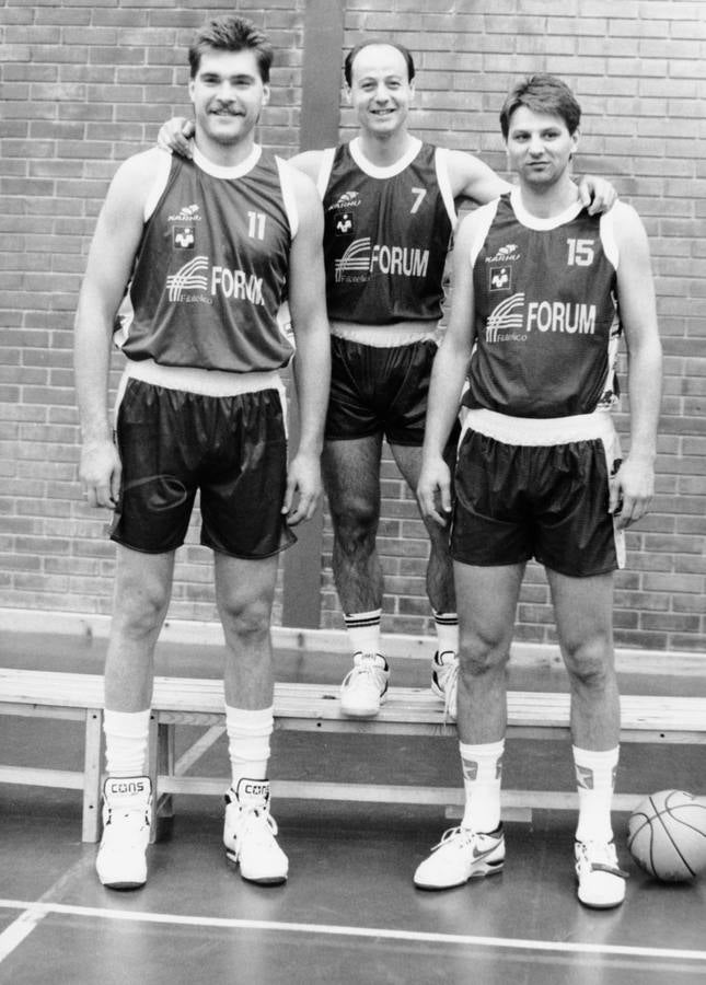 1990 Arvydas Sabonis, Juan Antonio Corbalán y Tikhonenko.