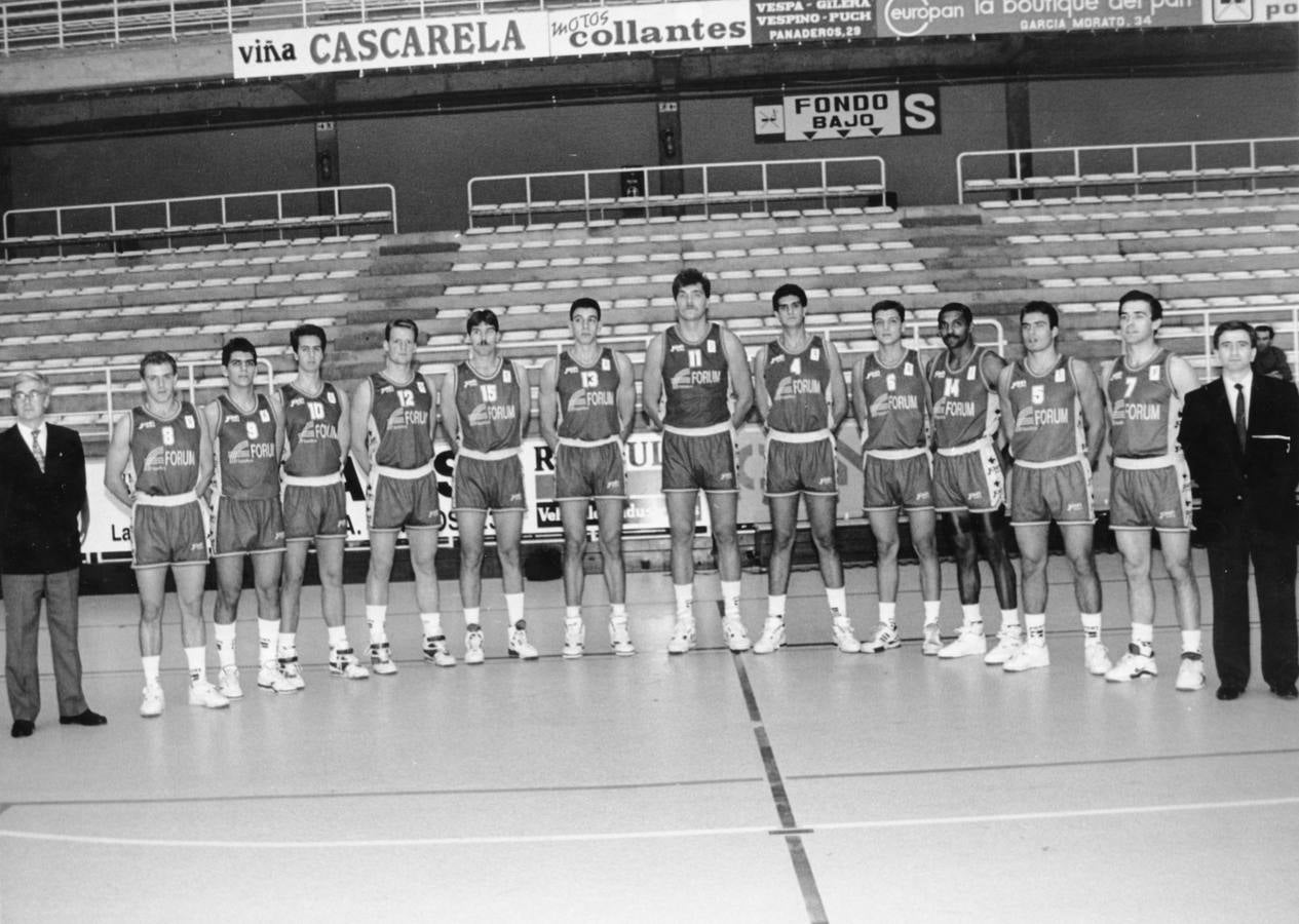 Plantilla de la temporada 1991/92.