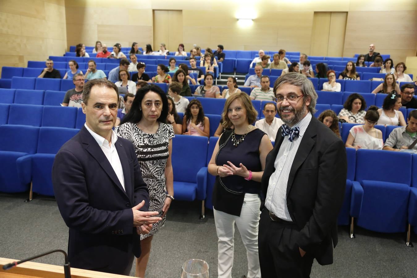 Ricardo Canal y Luis Antonio Pérez analizan los transtornos del autismo en el Aula de Salud de El Norte de Castilla en Salamanca