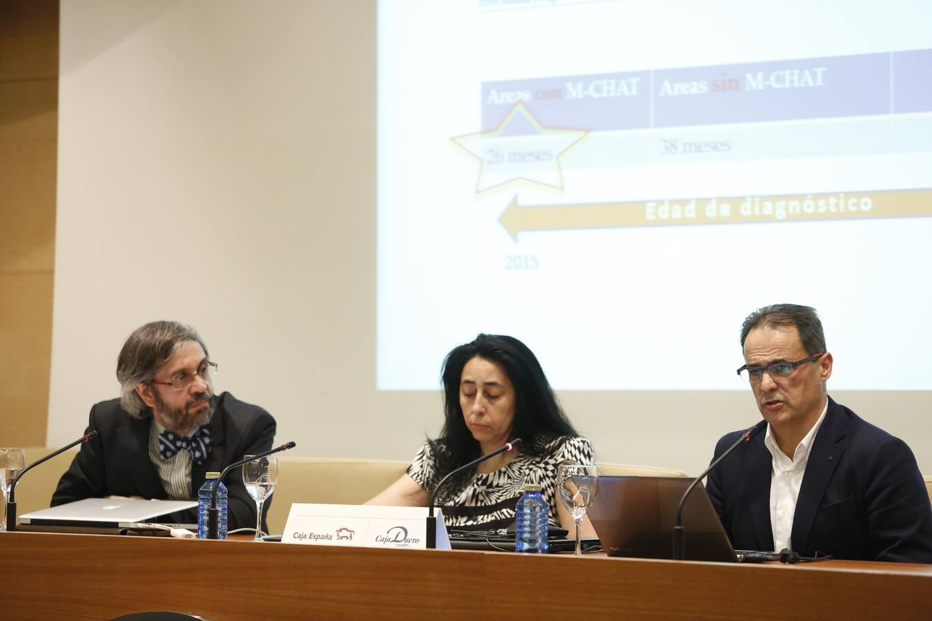 Ricardo Canal y Luis Antonio Pérez analizan los transtornos del autismo en el Aula de Salud de El Norte de Castilla en Salamanca