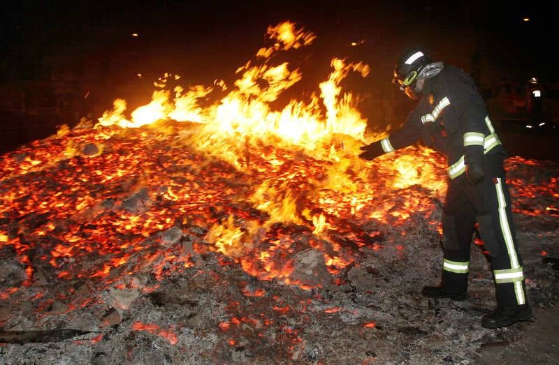 Celebración de la noche de San Juan en Palencia