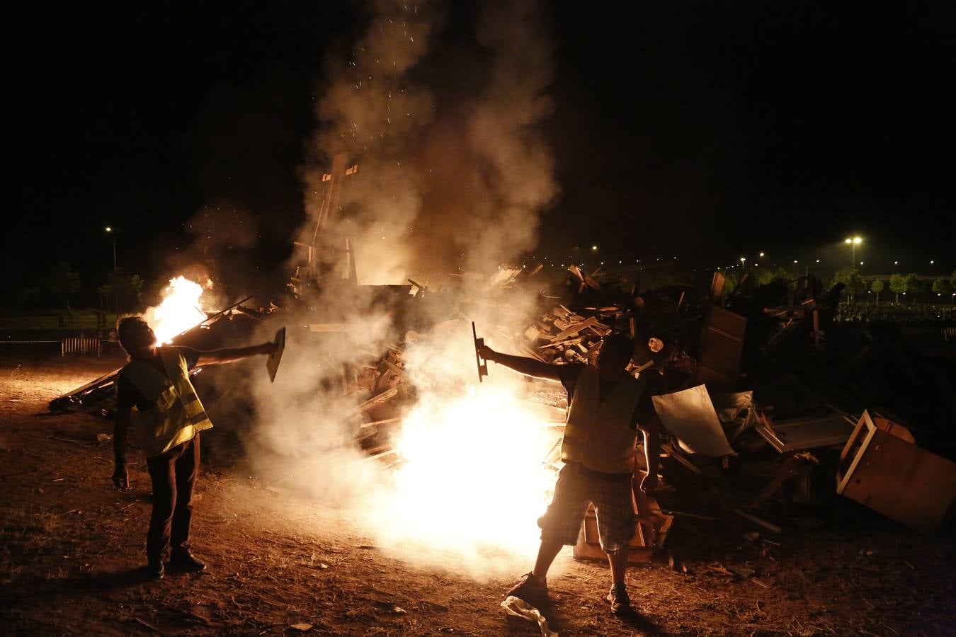 Celebración de la noche de San Juan en Salamanca