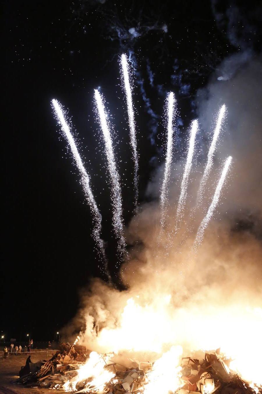 Celebración de la noche de San Juan en Salamanca