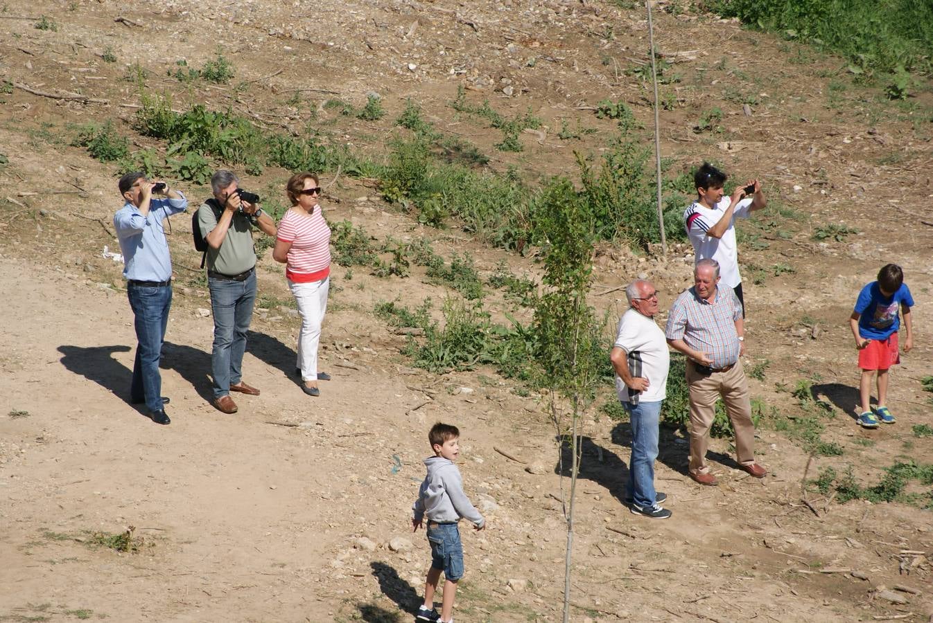 Se derrumba por completo el muro de contención del puente de Cabezón de Pisuerga (2/2)