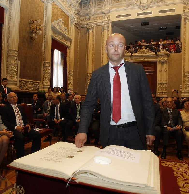 Toma de posesión de Ángeles Armisén como presidenta de la Diputación de Palencia (1/2)