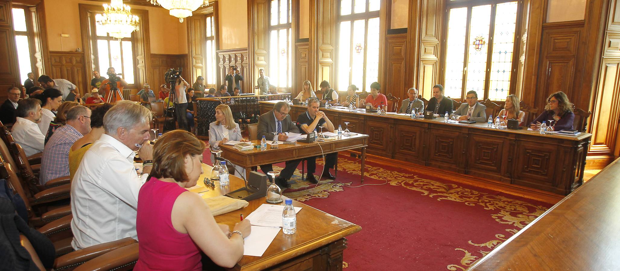 Primer pleno del mandato en el Ayuntamiento de Palencia