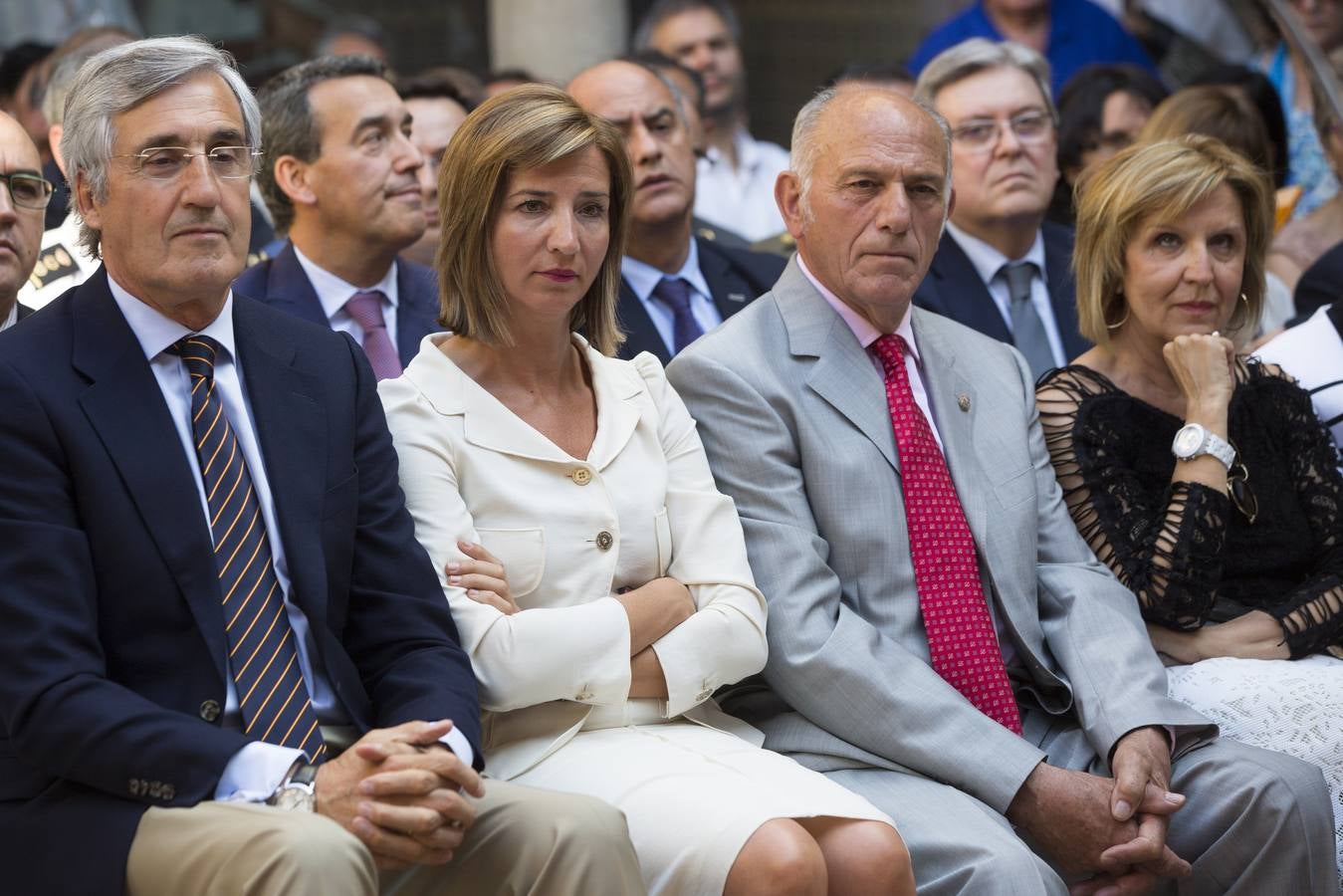 El candidato no oficial del PP de Ávila, Jesús Manuel Sánchez Cabrera, toma posesión como presidente de la Diputación de Ávila