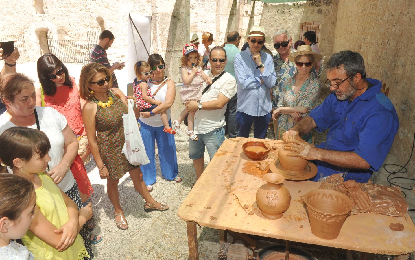 Feria del ajo y de la artesanía en Portillo