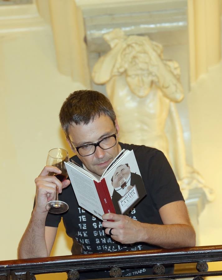 Iban Barrenetxea, en el Aula de Cultura de El Norte de Castilla