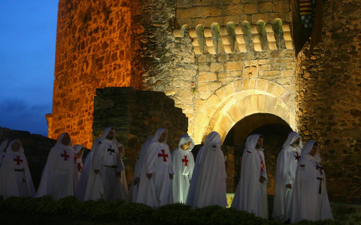 Noche templaria en Ponferrada (León)