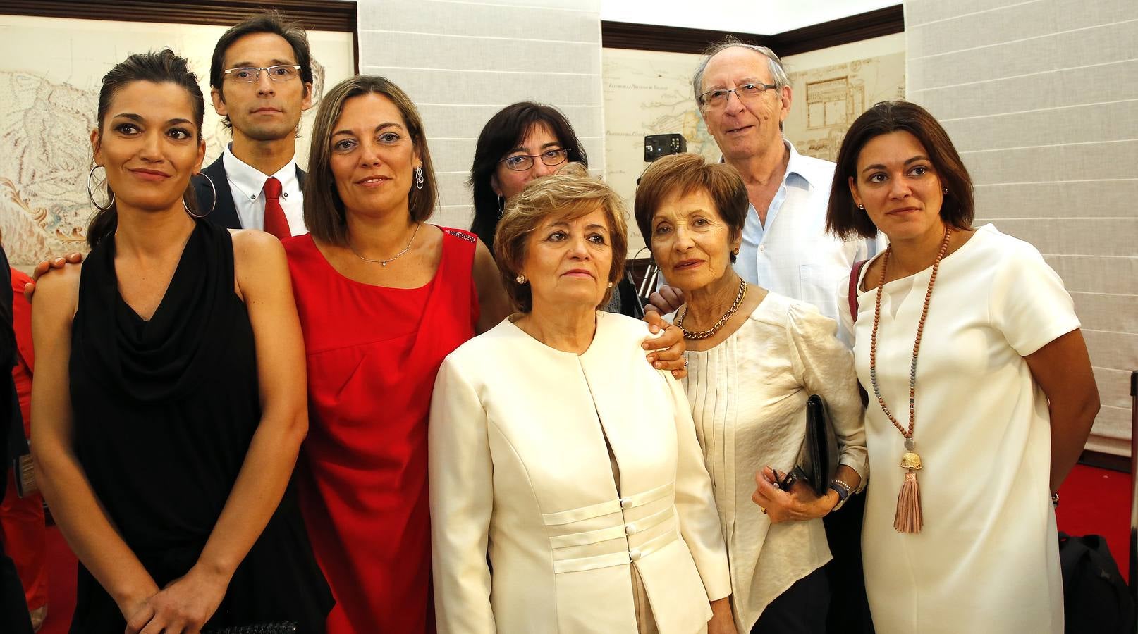 Ana Marcos, Ignacio Sáez, Milagros Marcos, Milagros Ortega, Ana Sáez, Ana Hidalgo, Jesús Sáez y Sandra Marcos.