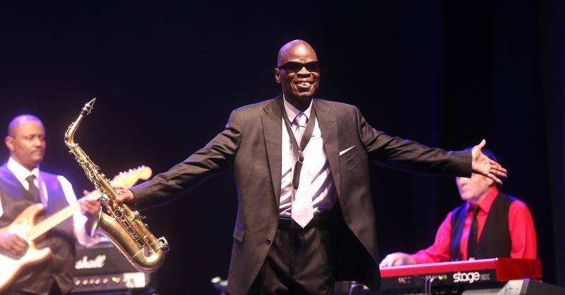 Maceo Parker, durante su actuación en San Benito.