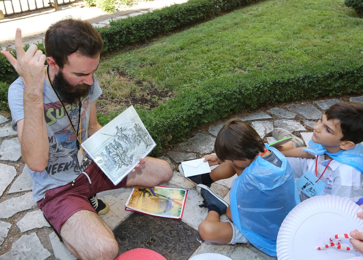 Campamento urbano organizado por la Casa Museo de Cervantes