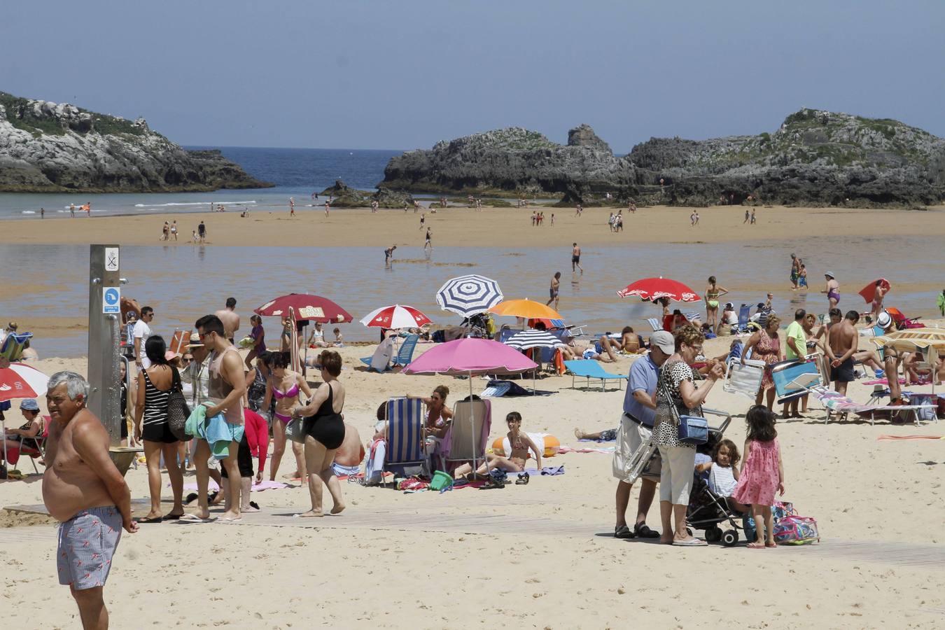 Playa de Ris en Noja (Cantabria).