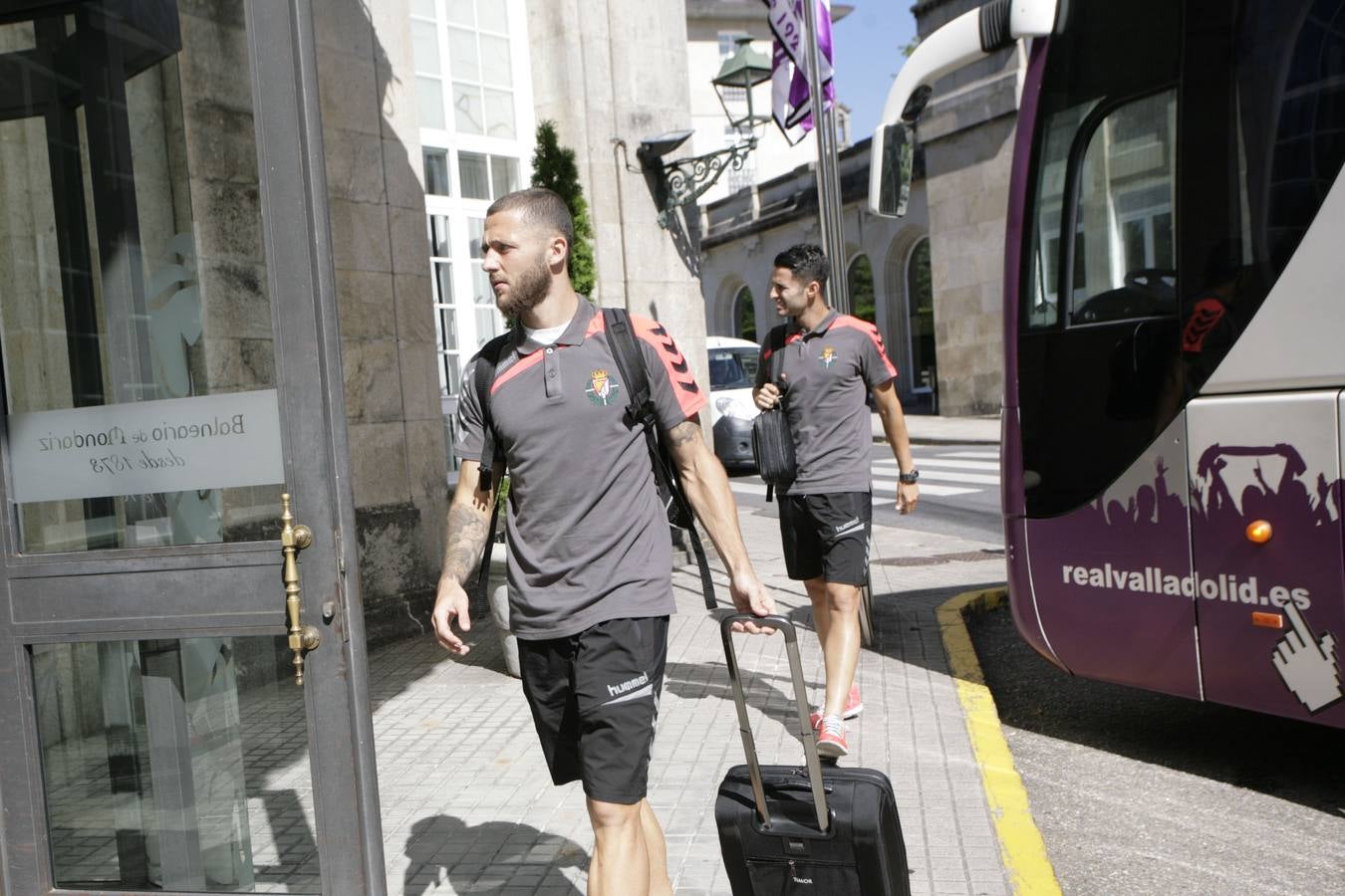 El Real Valladolid llega a Mondariz