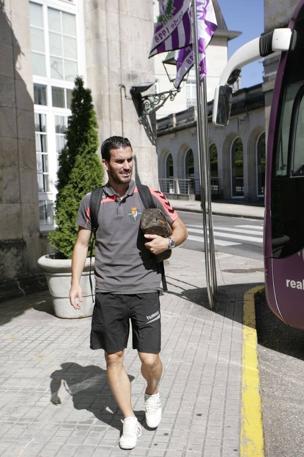 El Real Valladolid llega a Mondariz