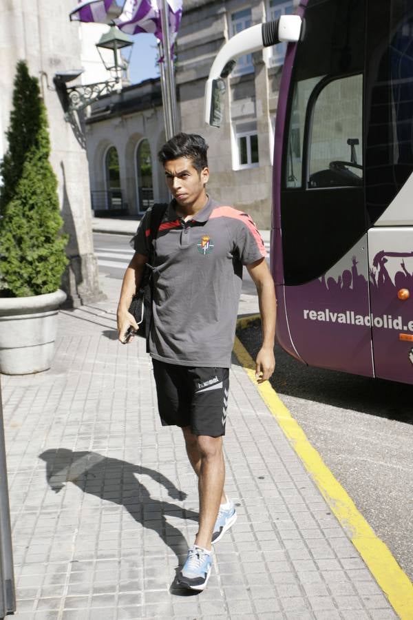 El Real Valladolid llega a Mondariz