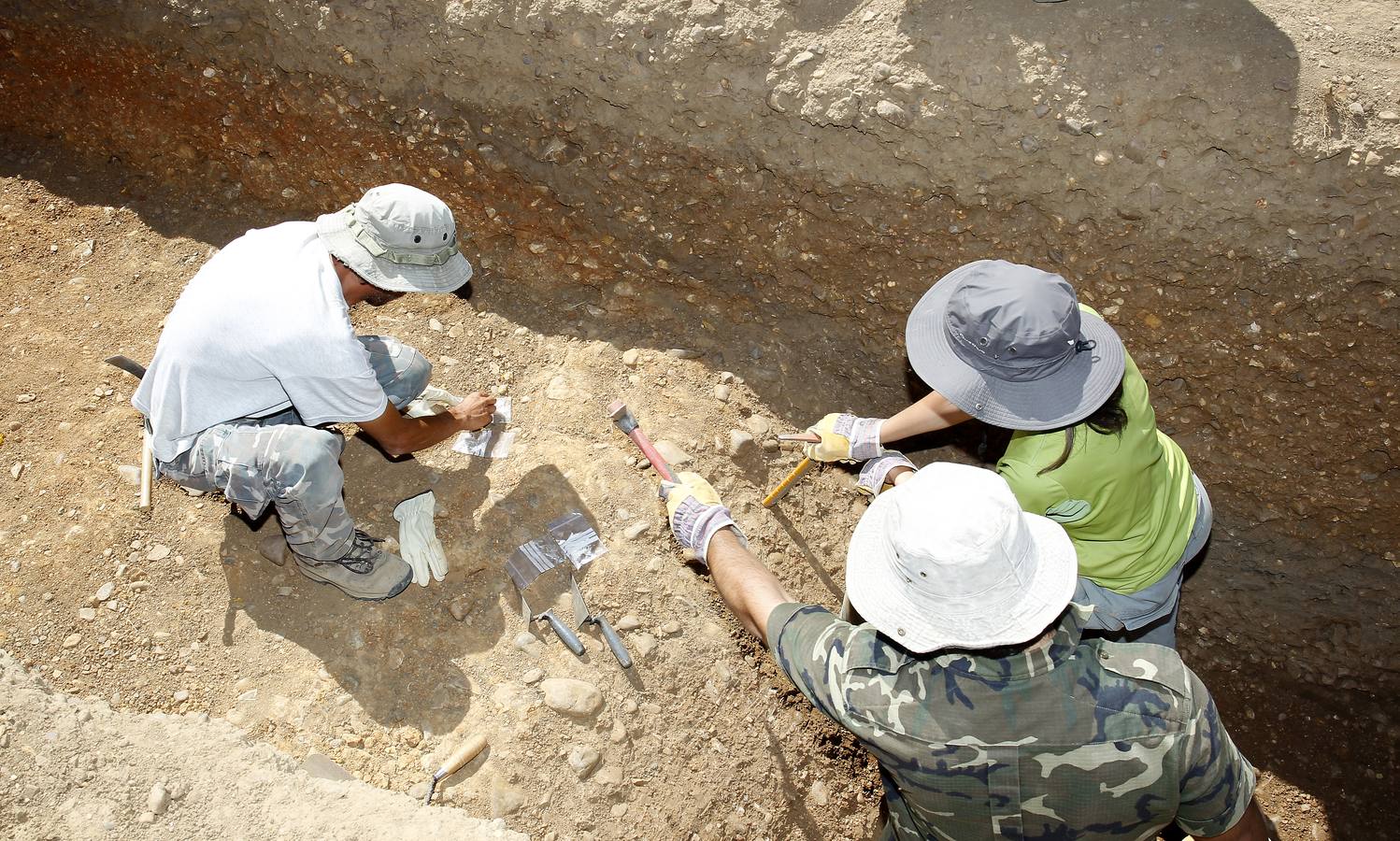 Campaña de excavaciones en el yacimiento arqueológico de Dessobriga (Palencia)