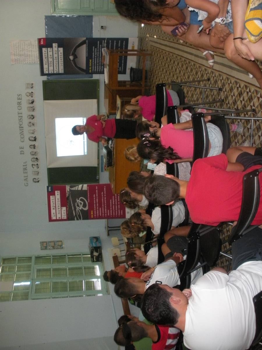 Jornada de educación vial en Castrodeza (Valladolid)