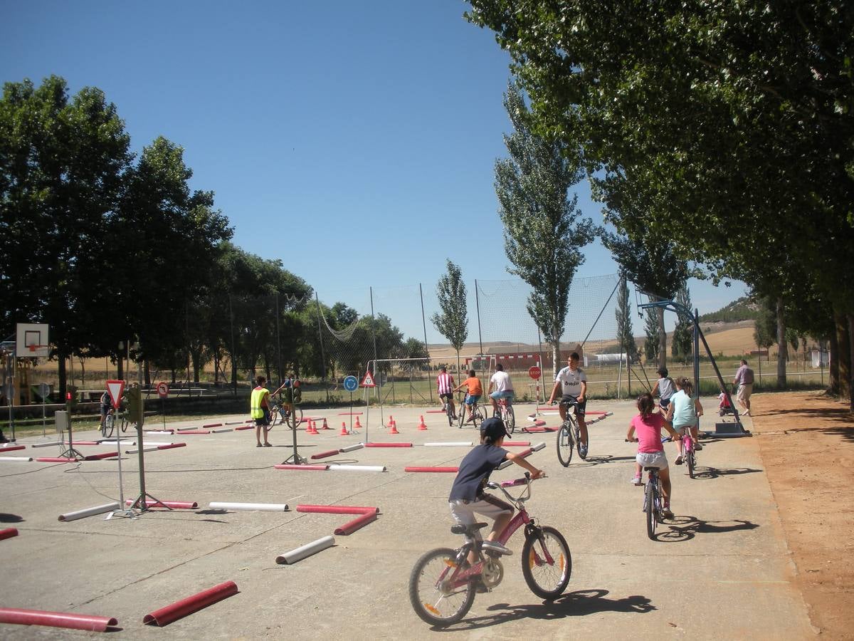 Jornada de educación vial en Castrodeza (Valladolid)
