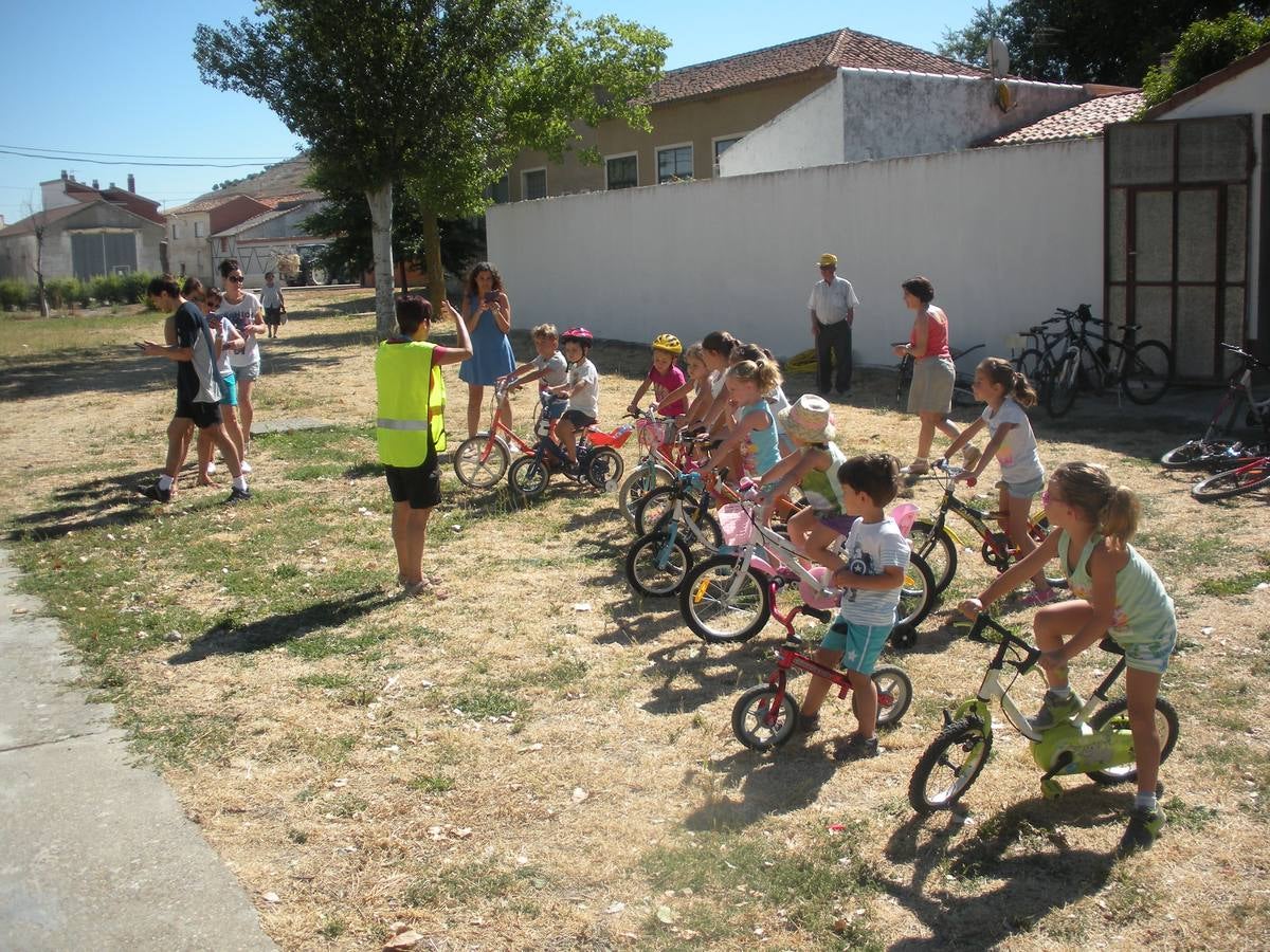 Jornada de educación vial en Castrodeza (Valladolid)
