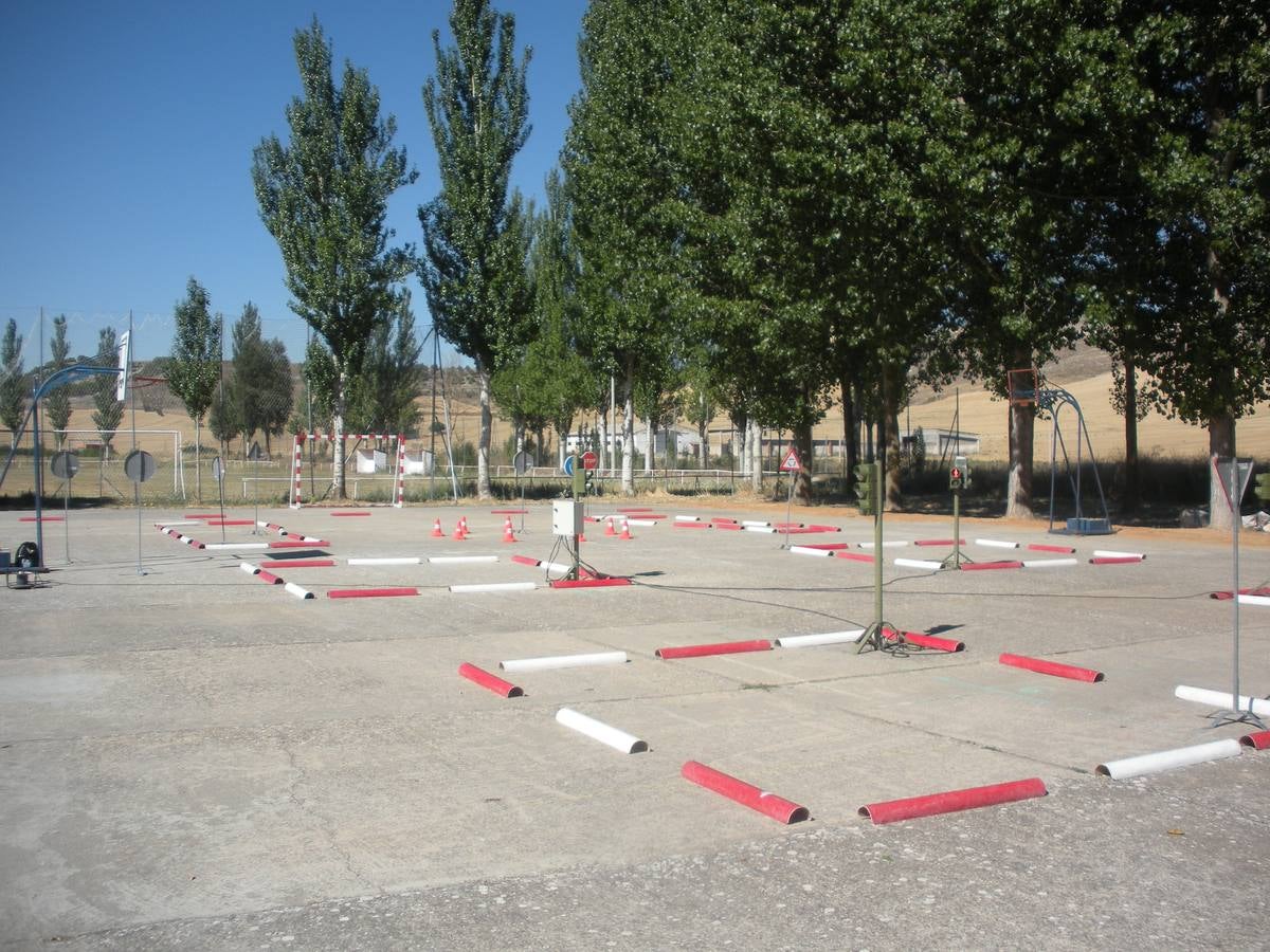 Jornada de educación vial en Castrodeza (Valladolid)