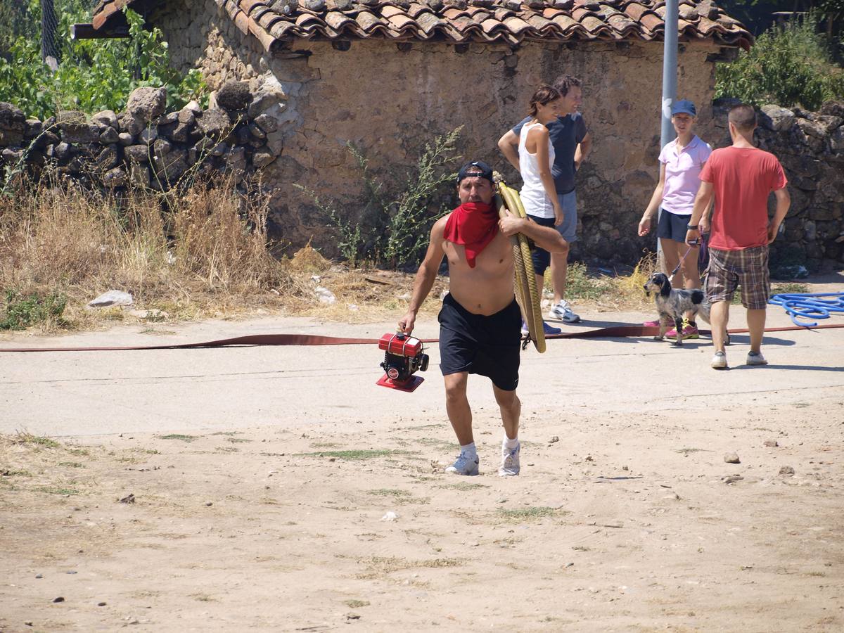 Incendio en Cepeda (Salamanca) 1/2