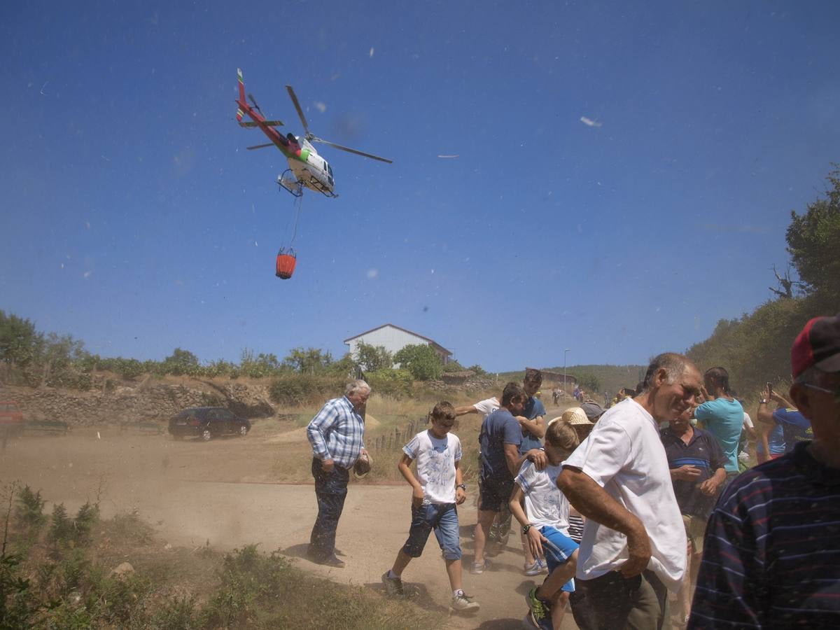 Incendio en Cepeda (Salamanca) 1/2