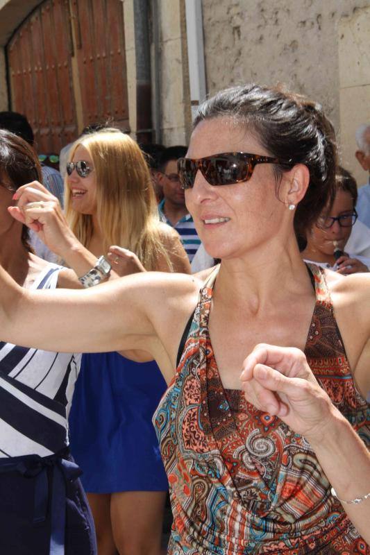 Procesión en honor a Santo Domingo de Guzmán en Campaspero