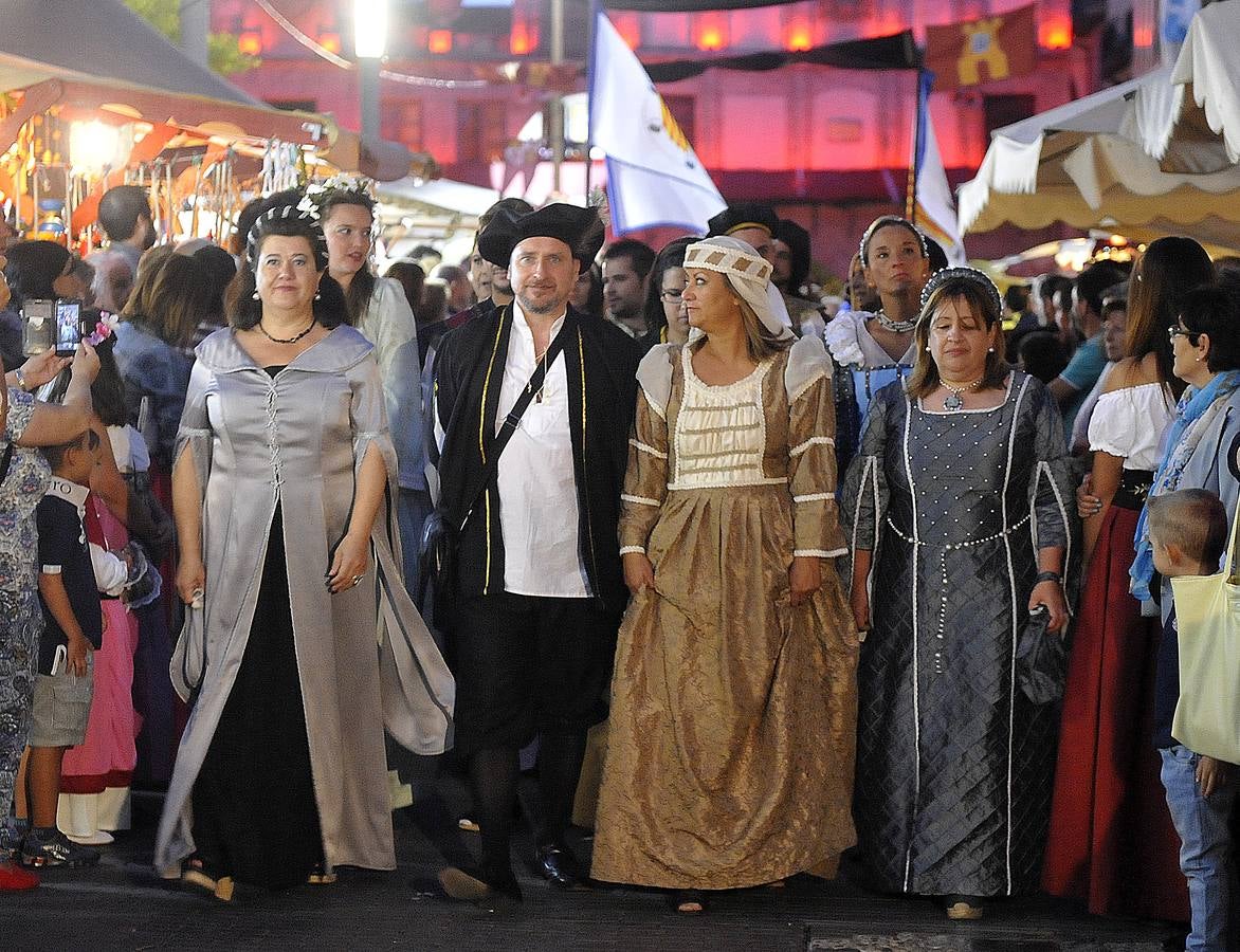 Fernando Cayo inaugura la Feria Renacentista de Medina del Campo