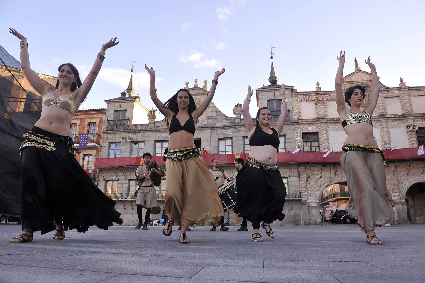 Fernando Cayo inaugura la Feria Renacentista de Medina del Campo