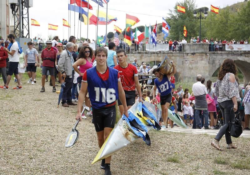Descenso en piraguas por el Río Pisuerga en Alar del Rey