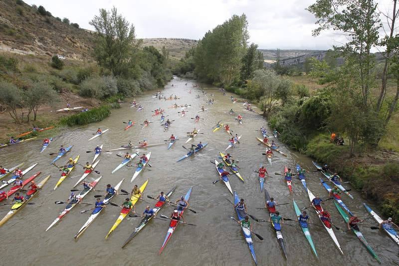 Descenso en piraguas por el Río Pisuerga en Alar del Rey