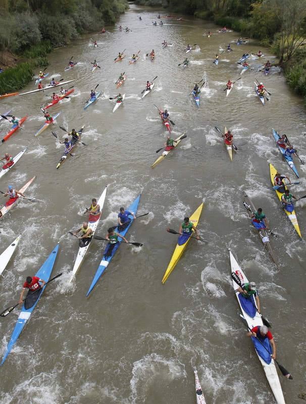Descenso en piraguas por el Río Pisuerga en Alar del Rey